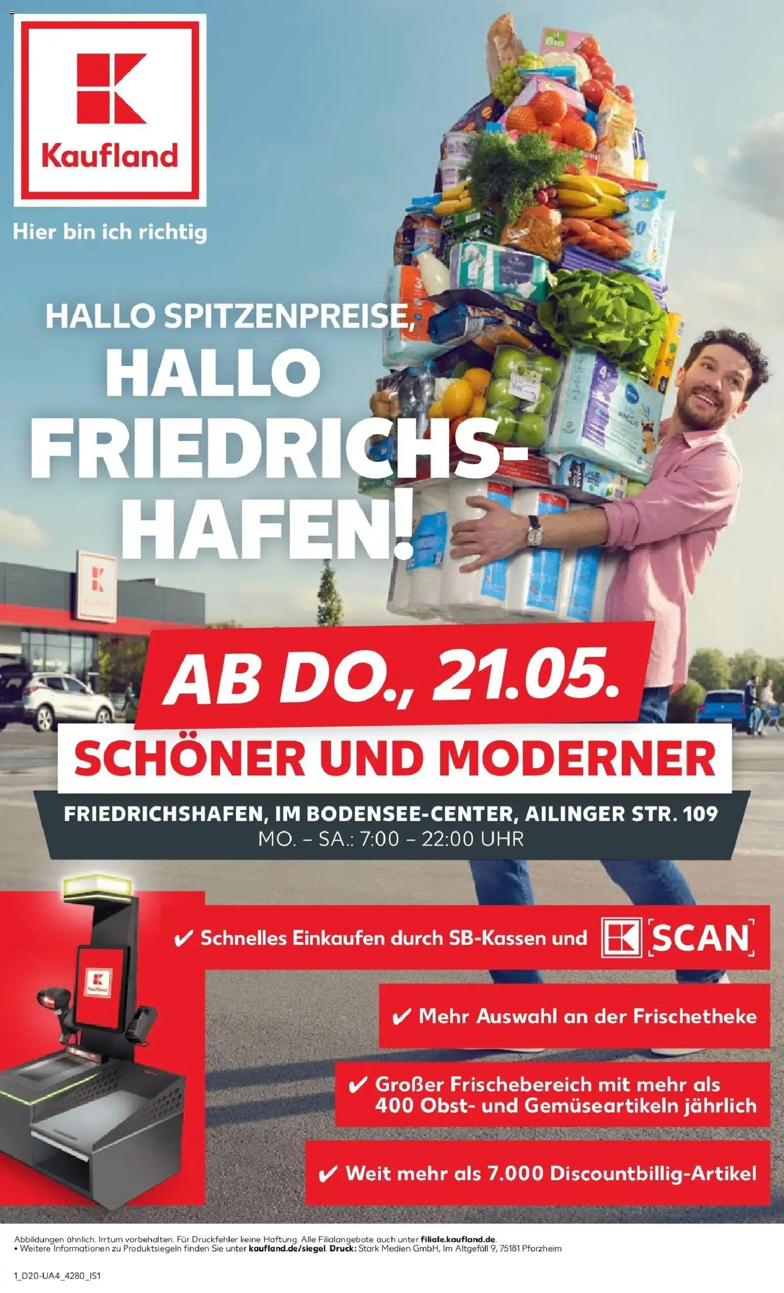Kaufland Prospekt Eriskirch – gültig ab 15.05.2026 | Seite: 1 | Produkte: Obst, Uhr