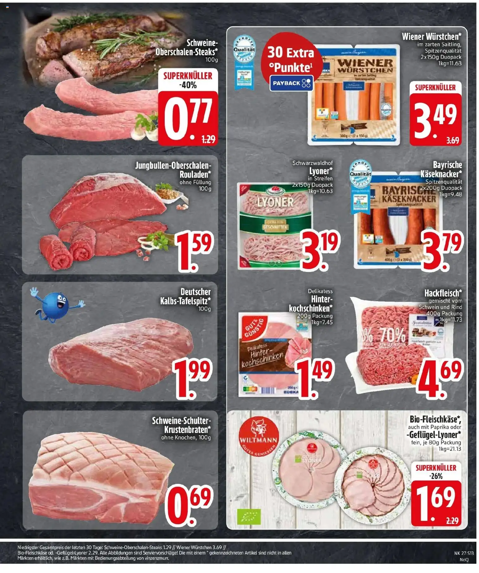 Edeka - EDEKA: Wochenangebote – gültig ab 28.06.2026 | Seite: 15 | Produkte: Wiener wurstchen, Paprika