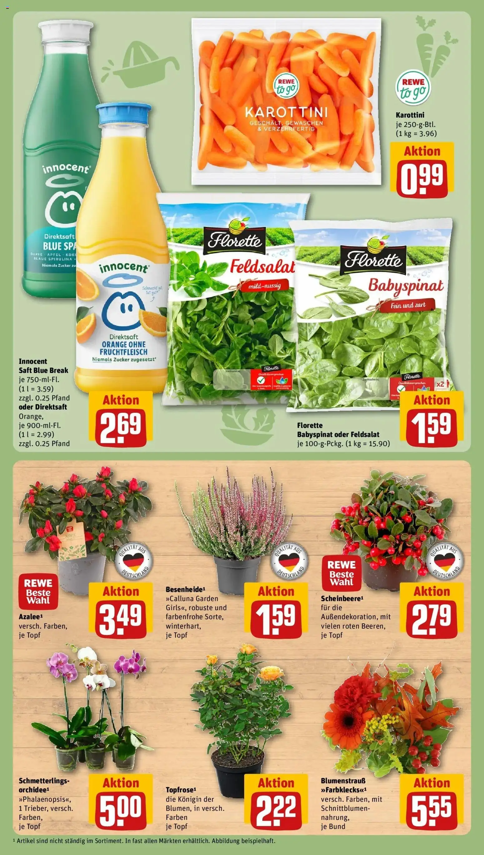 REWE Prospekt ab 12.10.2026 zum Blättern » Angebote | Seite: 7 | Produkte: Zucker, Saft
