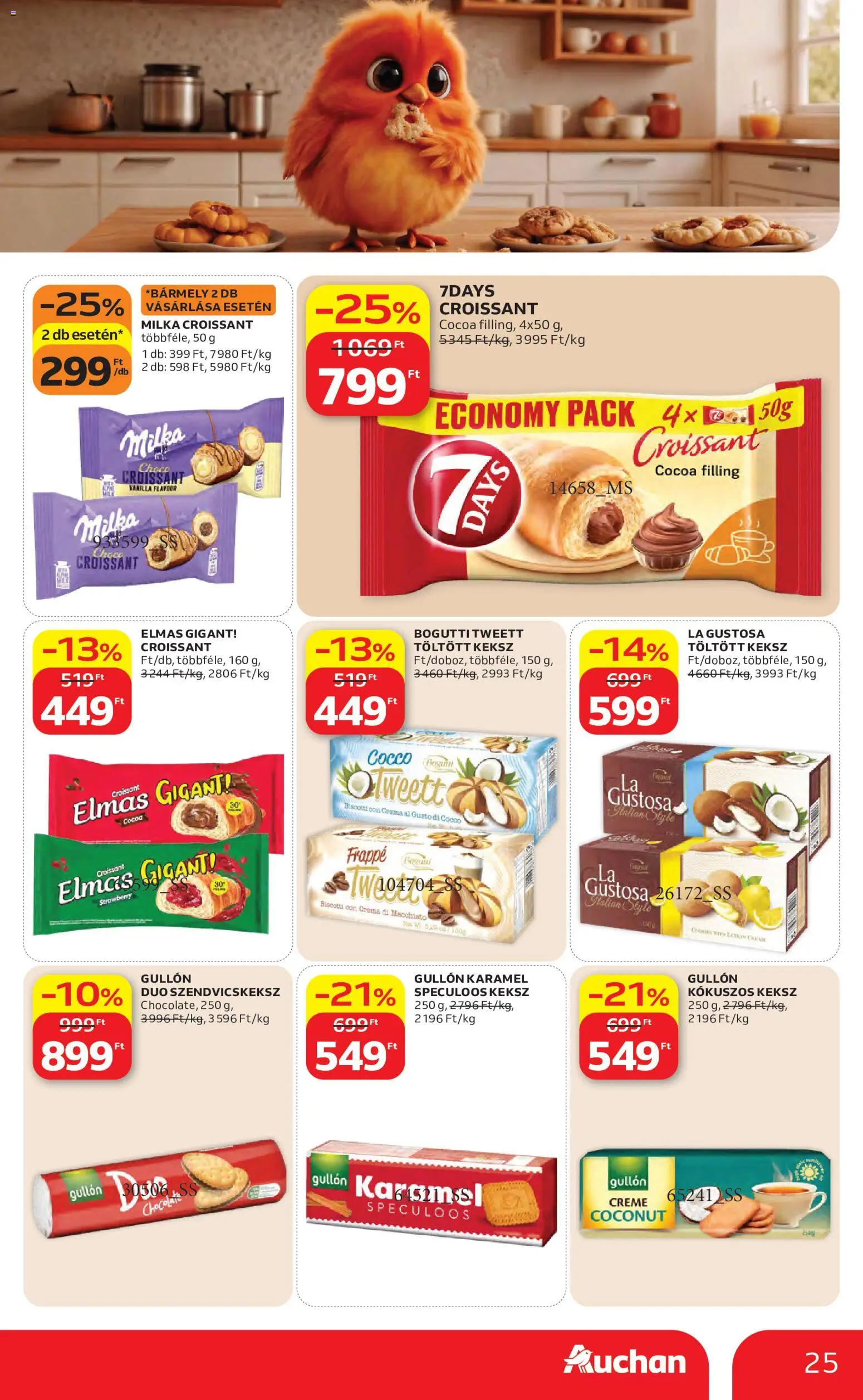 Auchan akciós ujság - amely érvényes a következő dátumtól: 2026.10.22. | Oldal: 25
