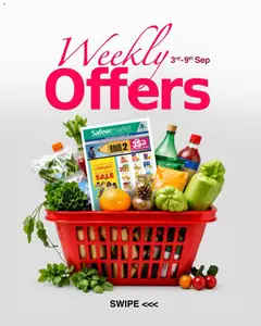 Preview of Safeermarket weekly offers valid from 3 Sep, 2026