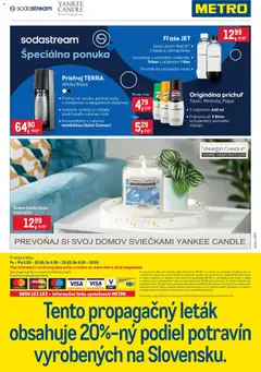 Metro leták platný od 26.08.2026 | Strana: 41 | Produkty: Sodastream, Tonic, Yankee Candle, Pepsi