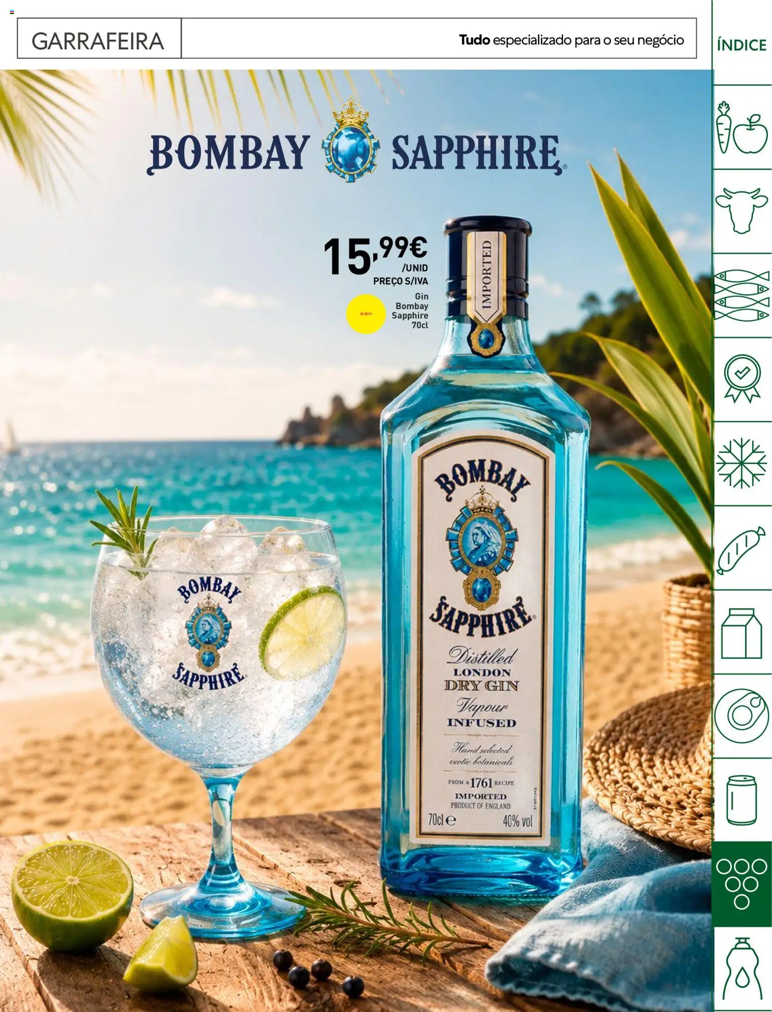 Recheio Horeca │ válido de 16.06.2026 | Página: 27 | Produtos: Gin