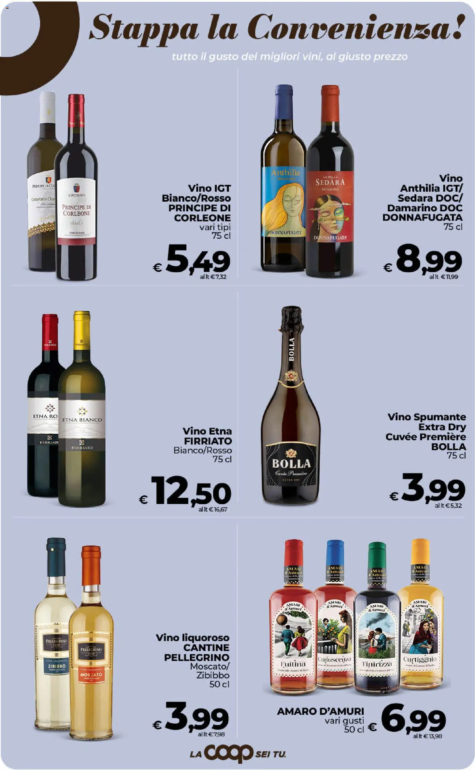 Volantino Ipercoop del 31/07/2026 | Pagina: 40 | Prodotti: Vino, Spumante, Amaro