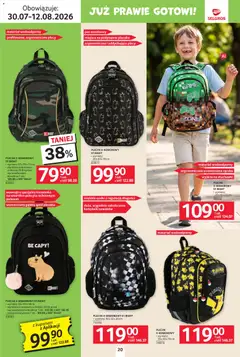 Pogląd oferty "Selgros cash&carry gazetka - Szkola" - ważna od 30.07.2026 | Strona: 20 | Produkty: Smartfon, Plecak, Słuchawki, Gąbka