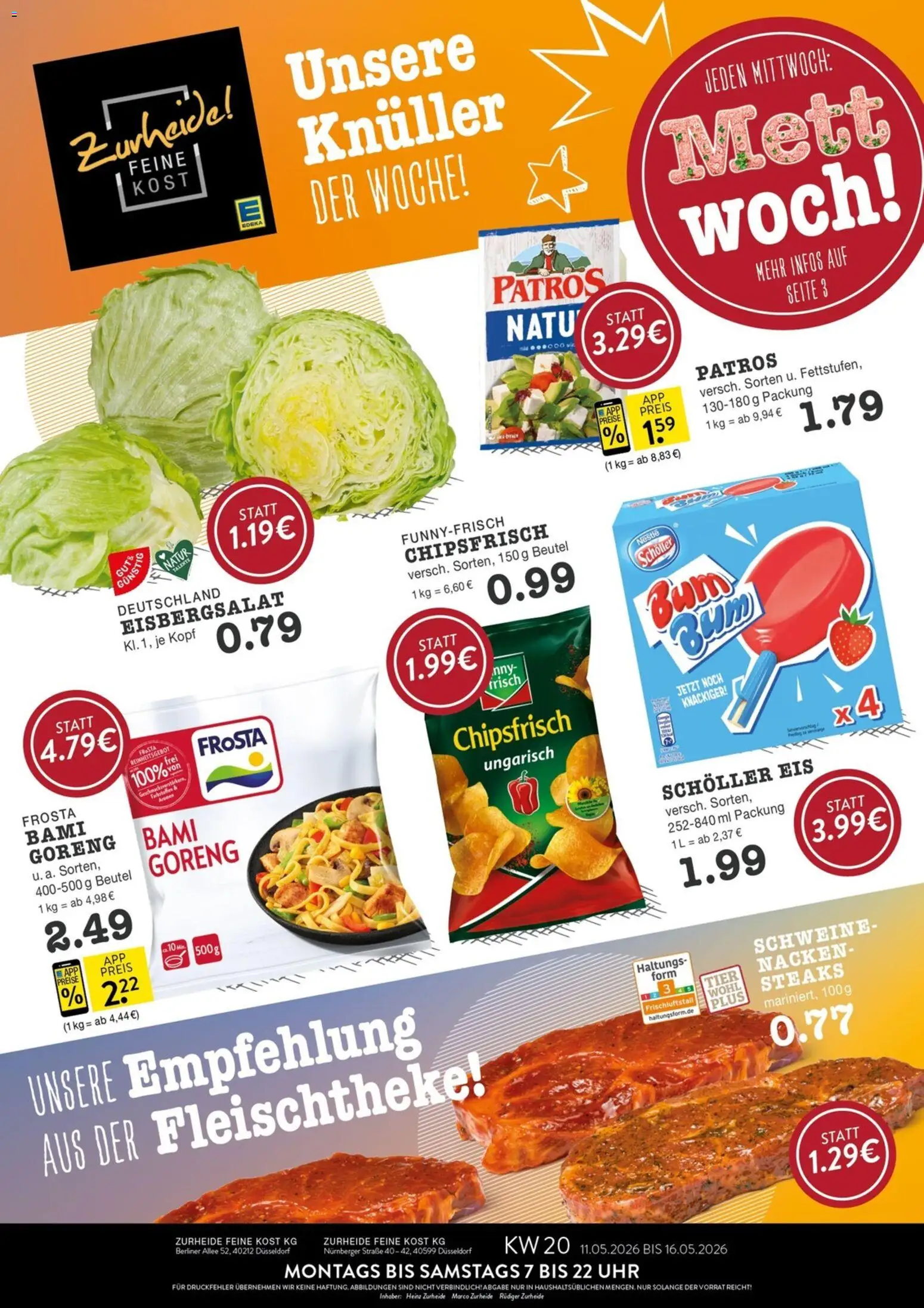 Edeka Zurheide Prospekt 	 – gültig ab 11.05.2026 | Seite: 1