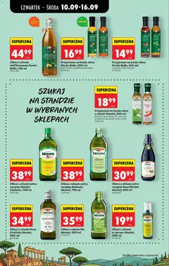 Pogląd oferty "Przyprawa na bazie oliwy z oliwek Monini, 250 ml: bazylia, czosnek & chili, cytryna, śródziemnomorska, biała trufla, Przyprawa na bazie oliwy z oliwek Monini, 250 ml: bazylia, czosnek & chili, cytryna, śródziemnomorska, biała trufla" - ważna od 10.09.2026 | Strona: 60 | Produkty: Cytryna, Czosnek, Oliwa z oliwek, Bazylia