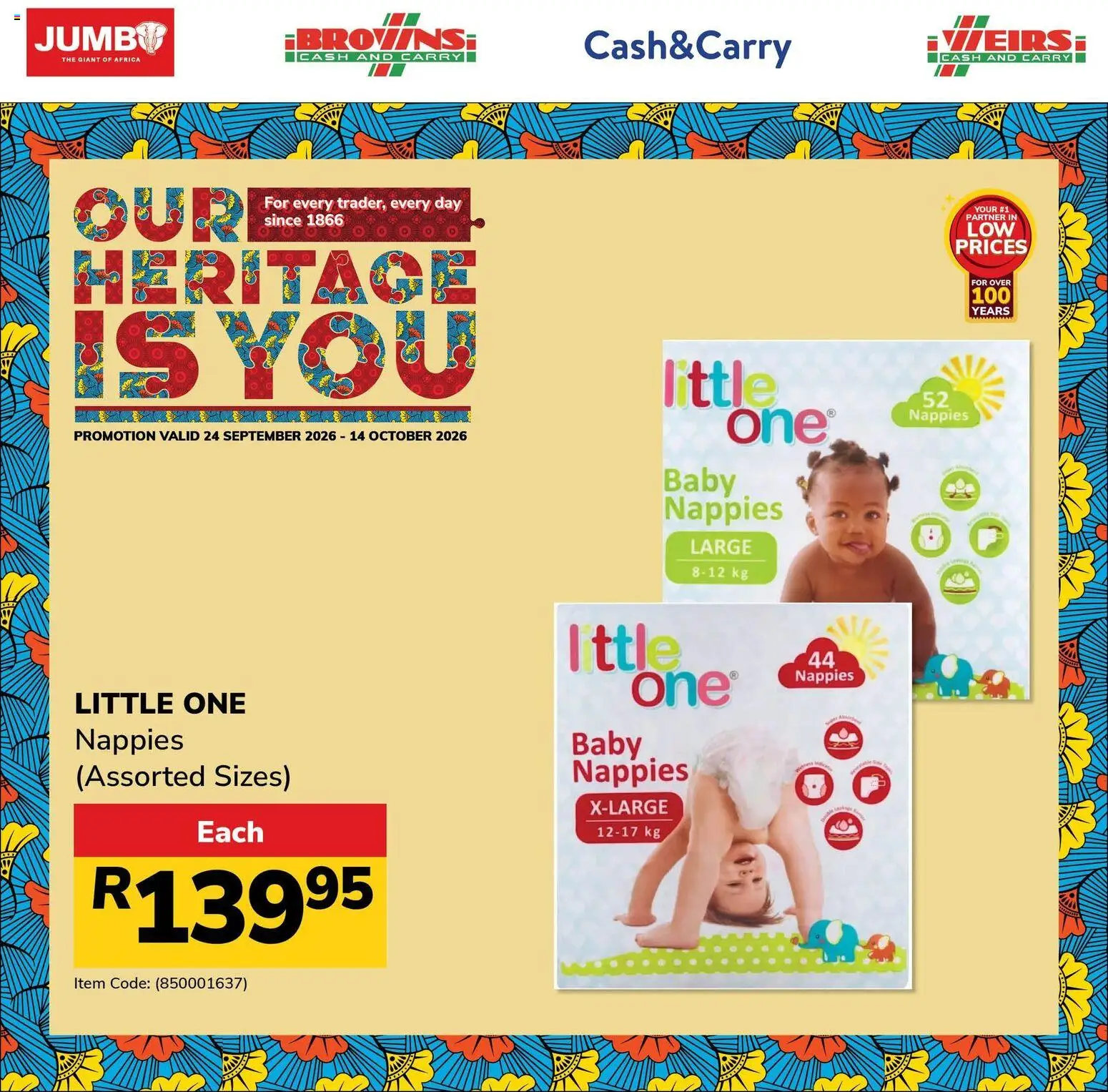 New Jumbo catalogue – valid from 24/09/2026 | Page: 4 | Products: Nappies