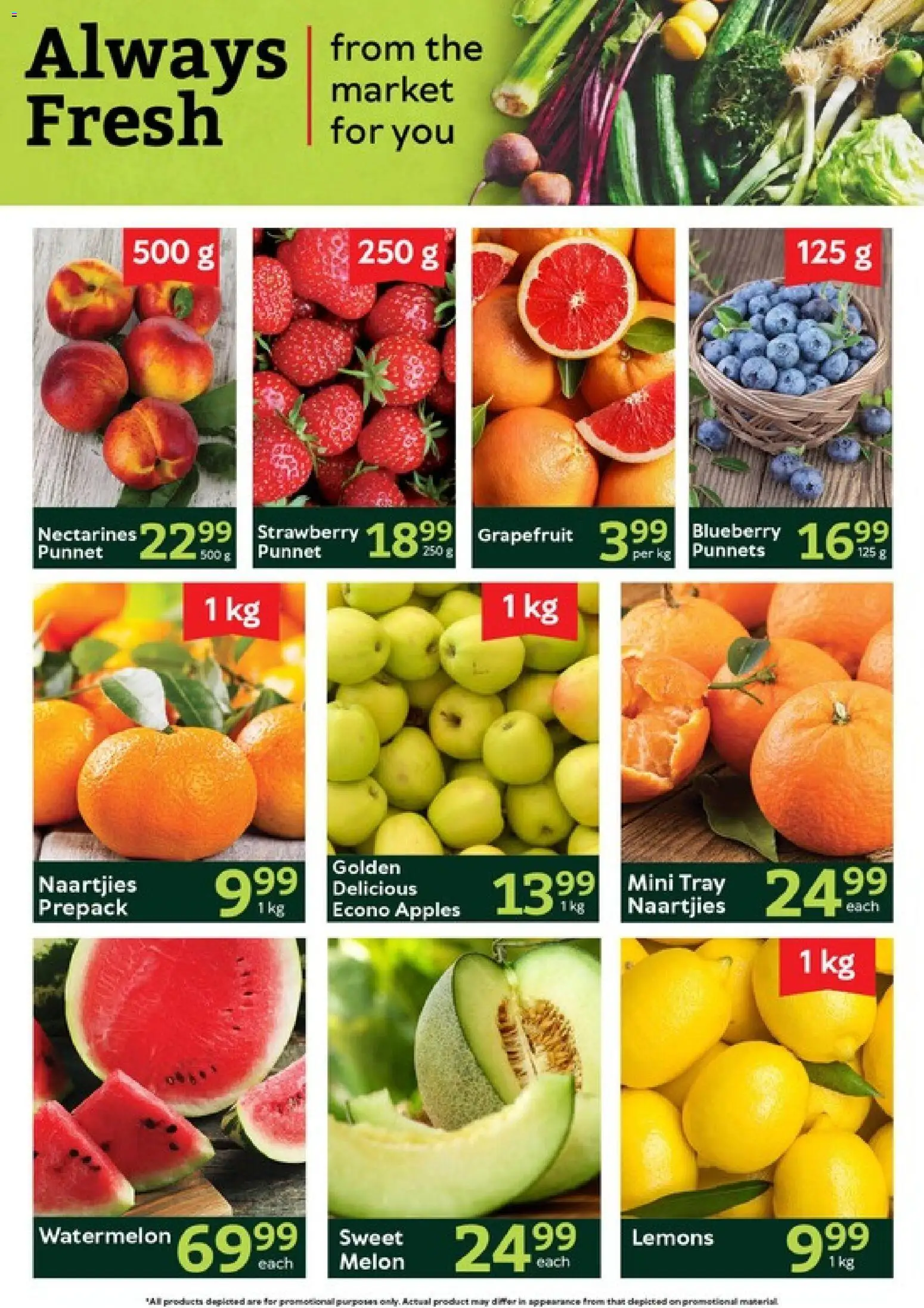 New Oxford Freshmarket catalogue – valid from 13/10/2026 | Page: 3 | Products: Lemons, Tray, Apples, Nectarines