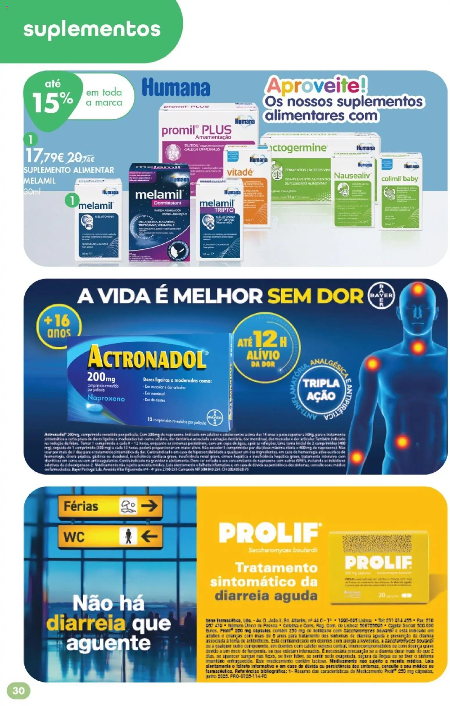 Pingo Doce Bem Estar Regresso à Rotina Lojas │ válido de 25/08/2026 | Página: 30 | Produtos: Melatonina, Vitamina d