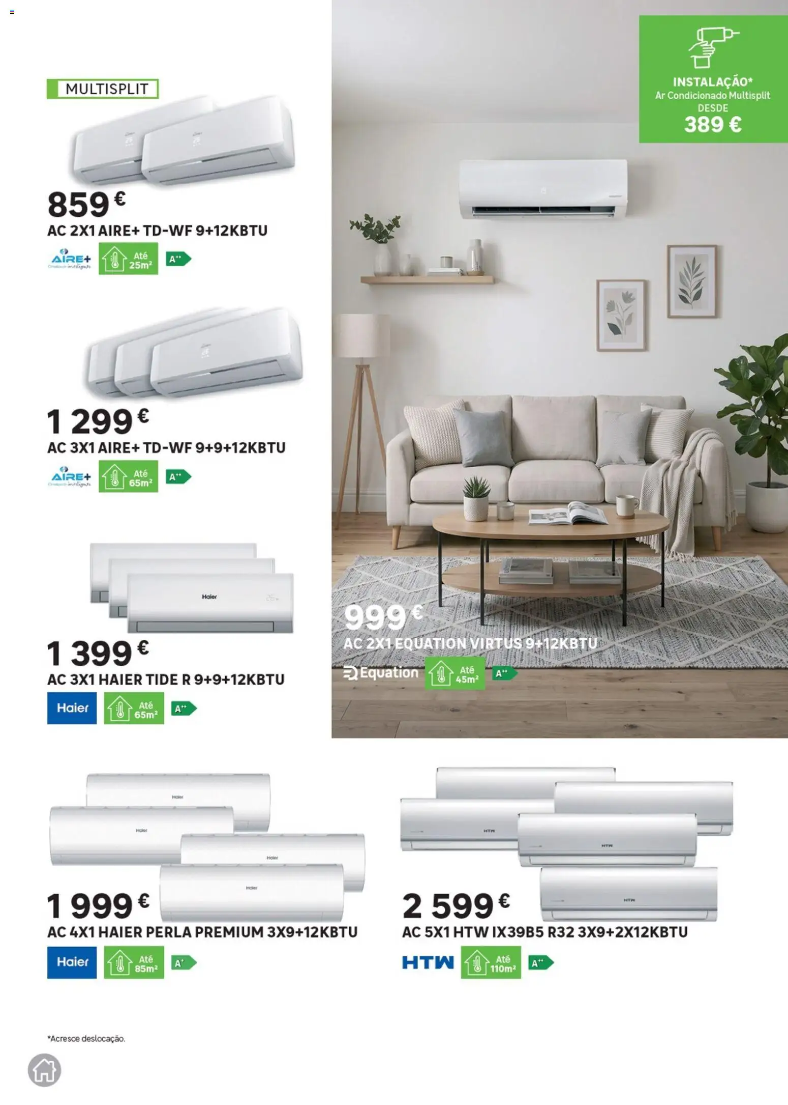 Leroy Merlin Catálogo de Eficiência Energética │ válido de 15/10/2026 | Página: 27 | Produtos: Ar condicionado