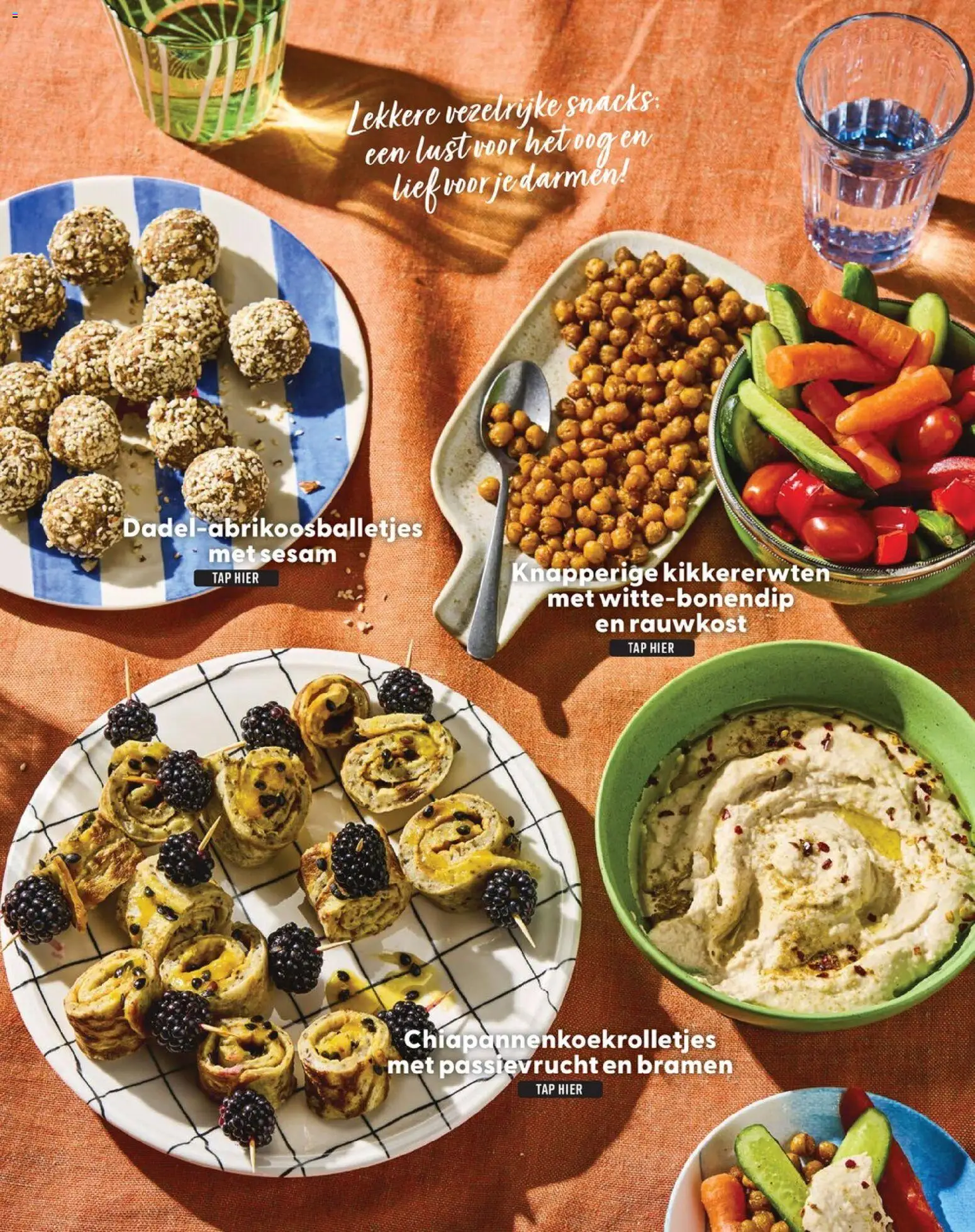 {H1} | Pagina: 84 | Producten: Snacks, Dip, Kikkererwten, Fruit