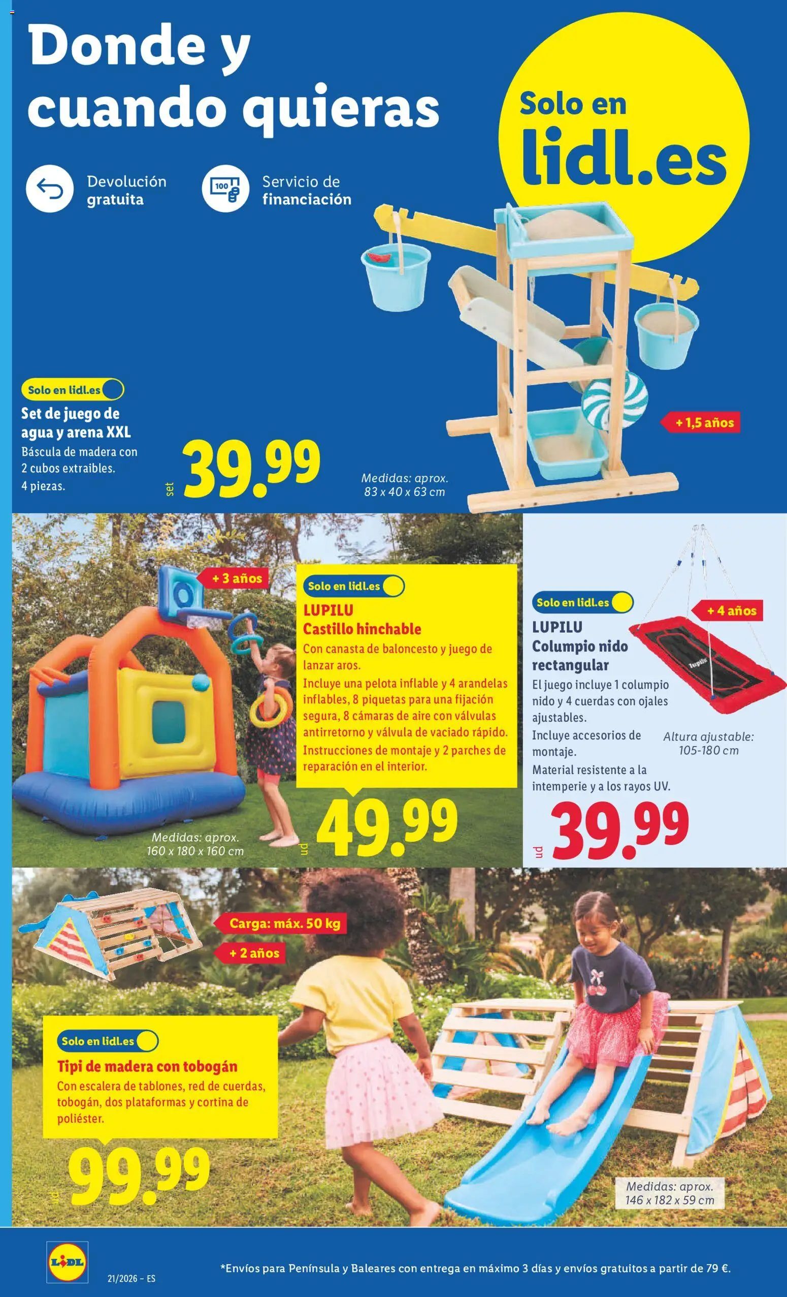 Lidl folleto de bazar │ válido desde el 18.05.2026 | Página: 4 | Productos: Cortina