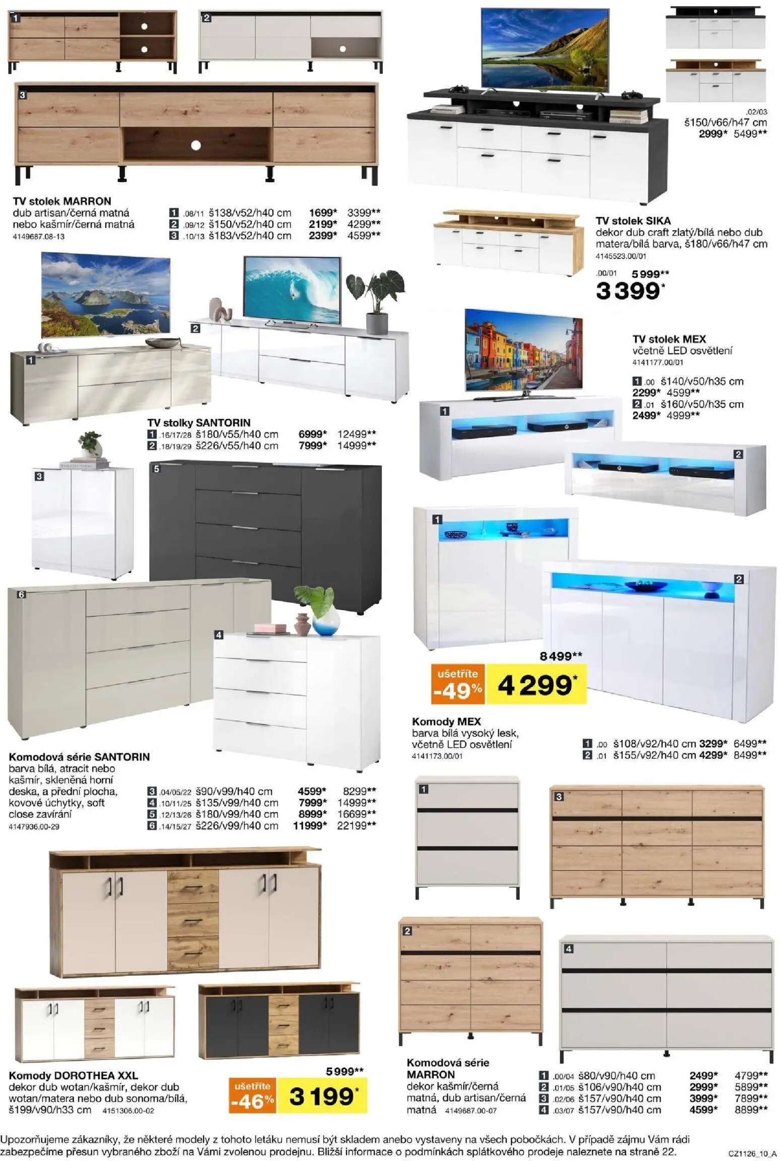 Sconto nábytek leták od 26.08.2026 | Strana: 10