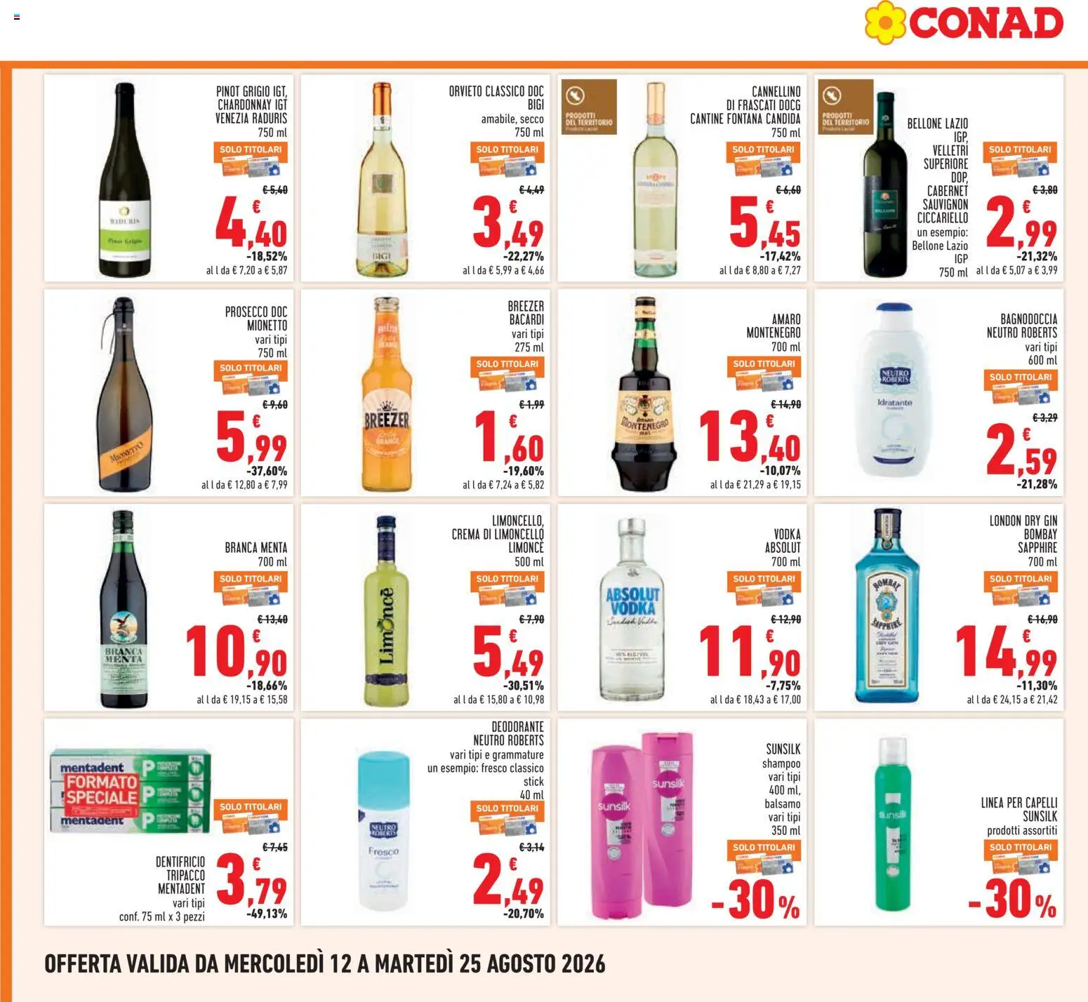 Volantino Conad del 12/08/2026 | Pagina: 16