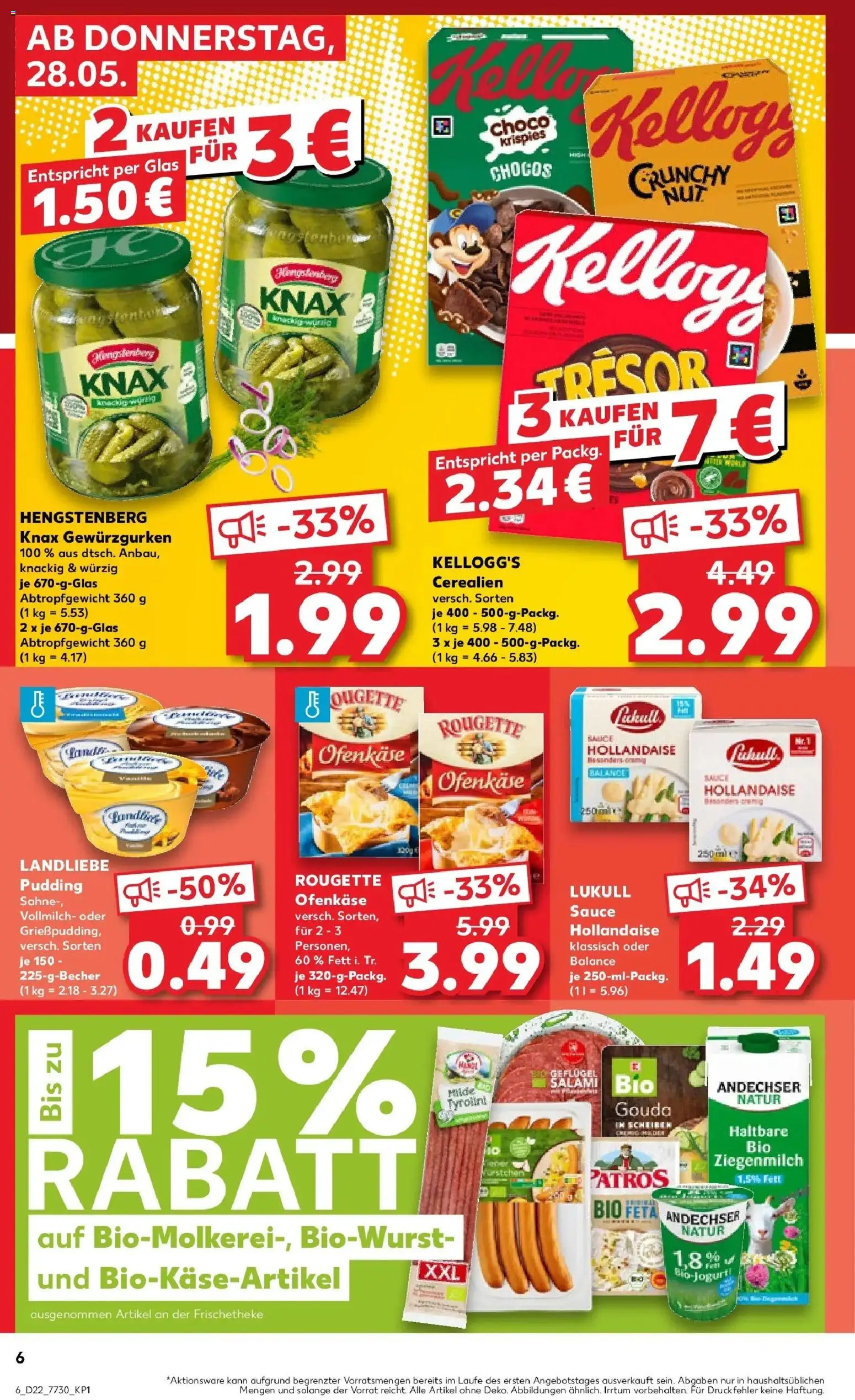 Kaufland Prospekt Bad Kissingen – gültig ab 26.05.2026 | Seite: 11 | Produkte: Feta, Gouda, Patros, Salami