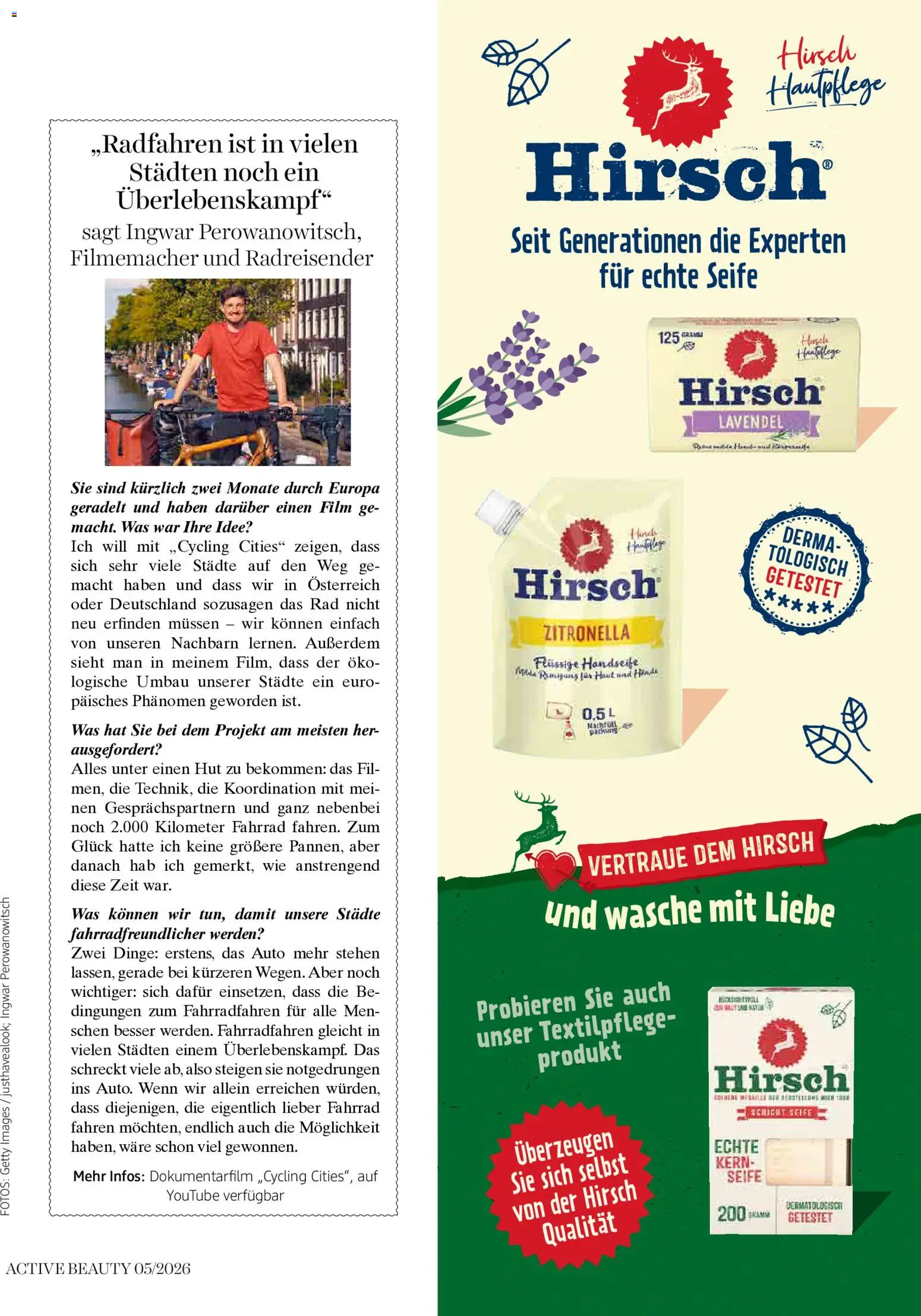 dm drogerie markt Active Beauty Magazin 05/2026 gültig ab 01.05.2026 | Seite: 97 | Produkte: Hut, Seife