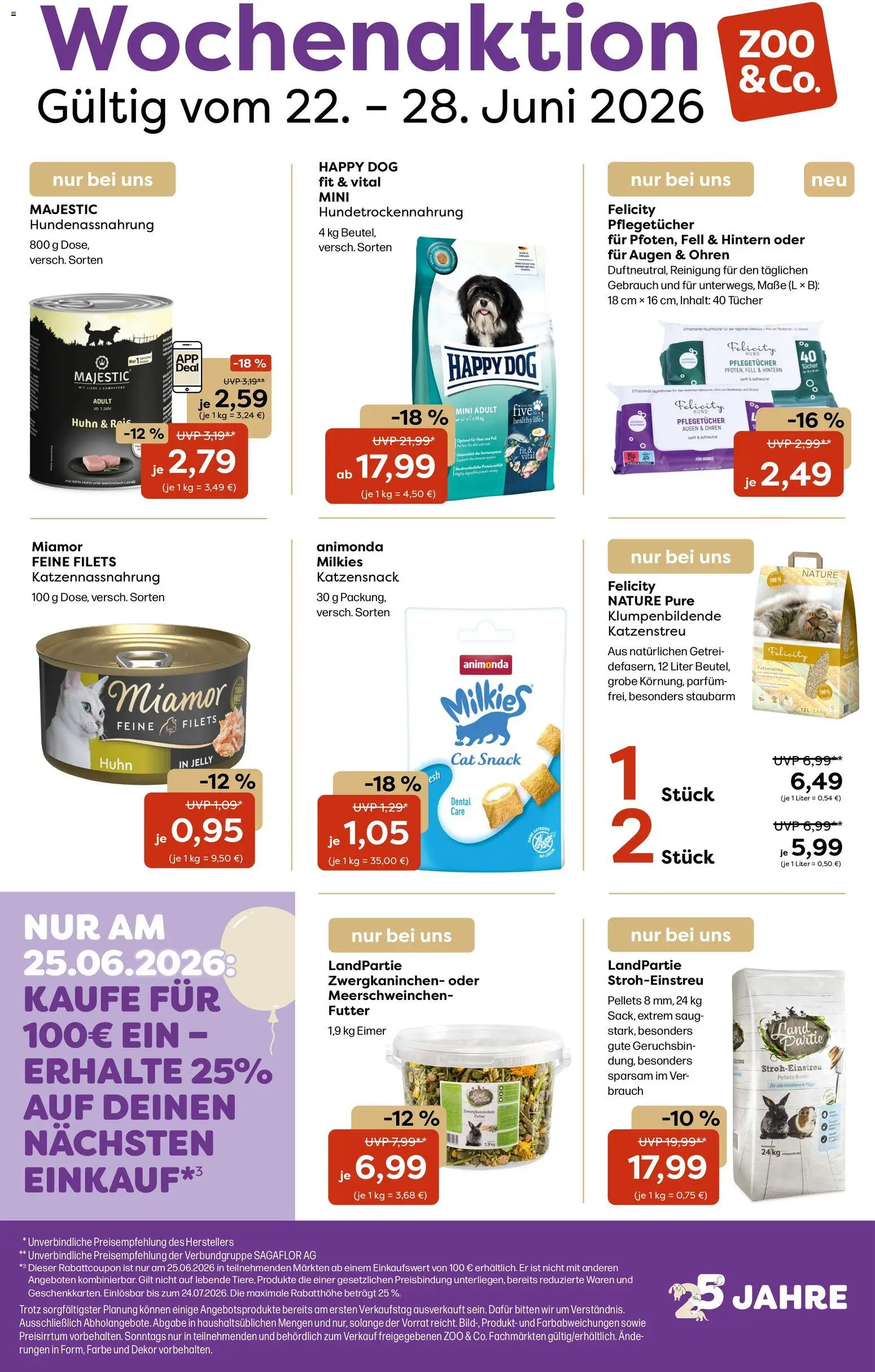 Zoo & co Prospekt – gültig ab 22.06.2026 | Seite: 1