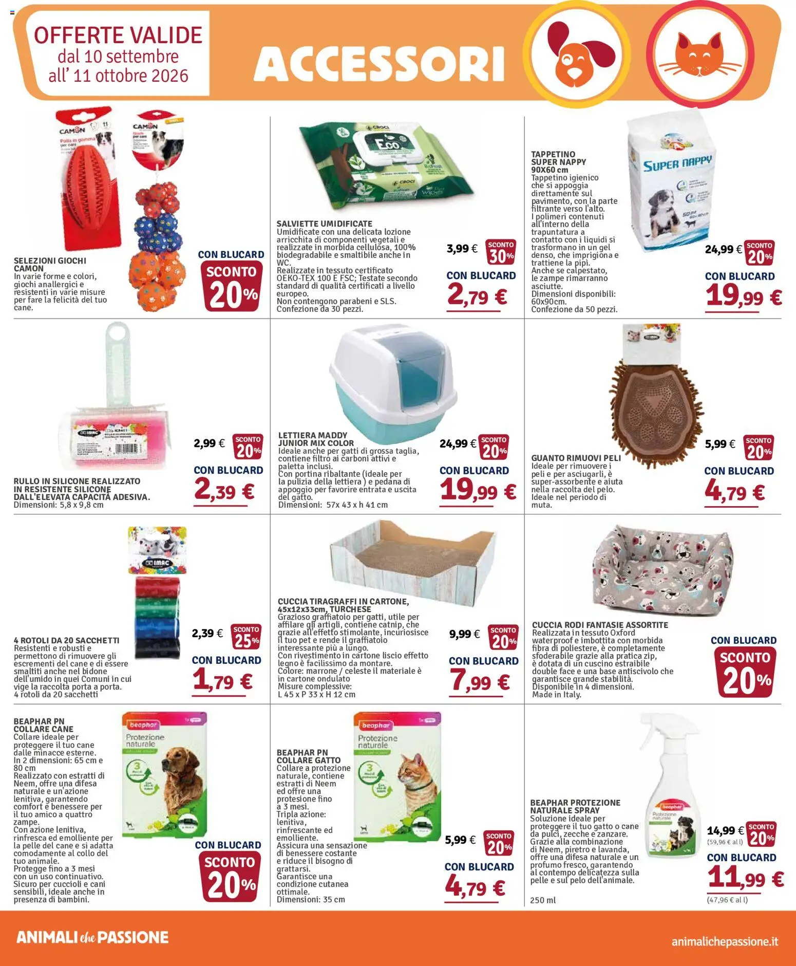 Volantino Il Gigante del 10/09/2026 | Pagina: 6 | Prodotti: Rullo, Tiragraffi, Silicone, Profumo