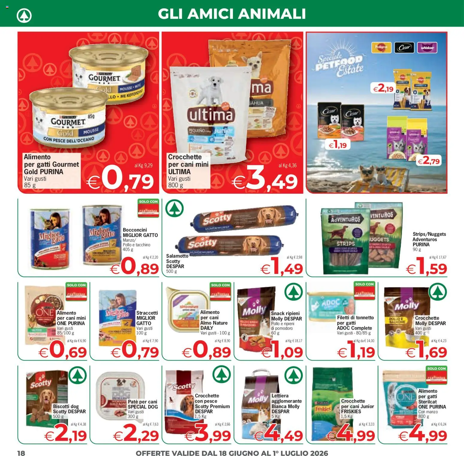 Volantino Eurospar del 18/06/2026 | Pagina: 18