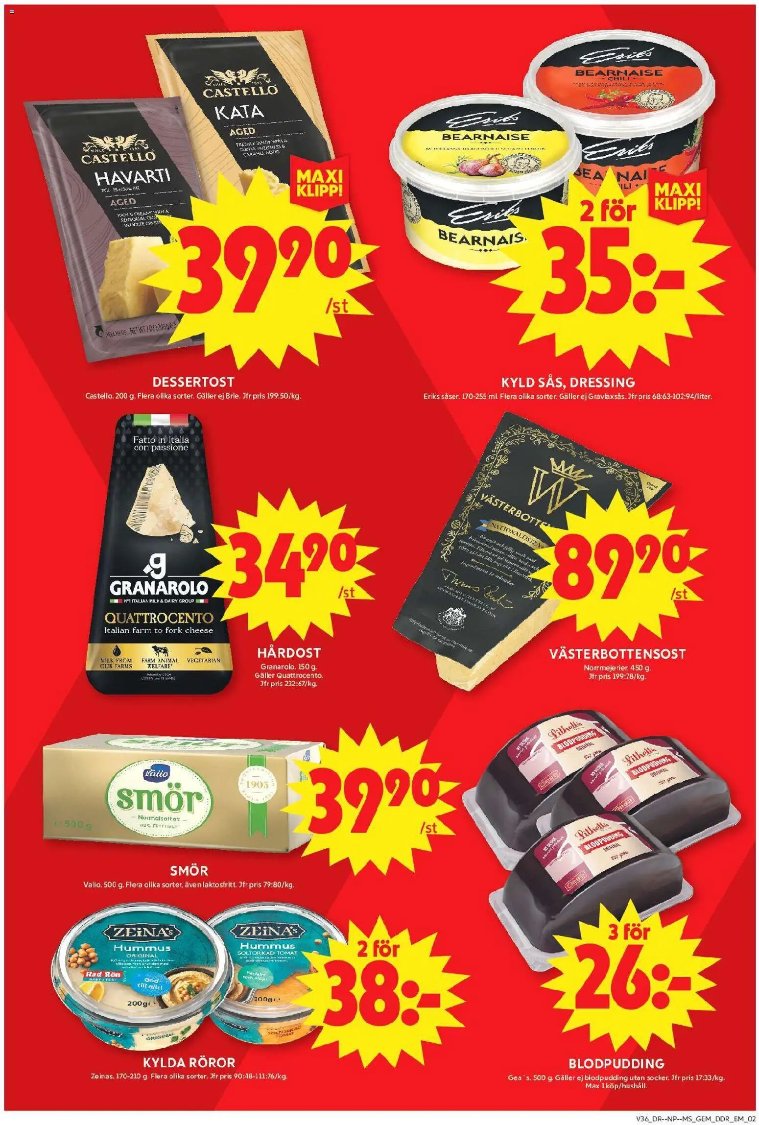 ICA Maxi reklamblad aktuell från 31/08/2026 | Sida: 8 | Produkter: Tomat, Gem, Is, Smör