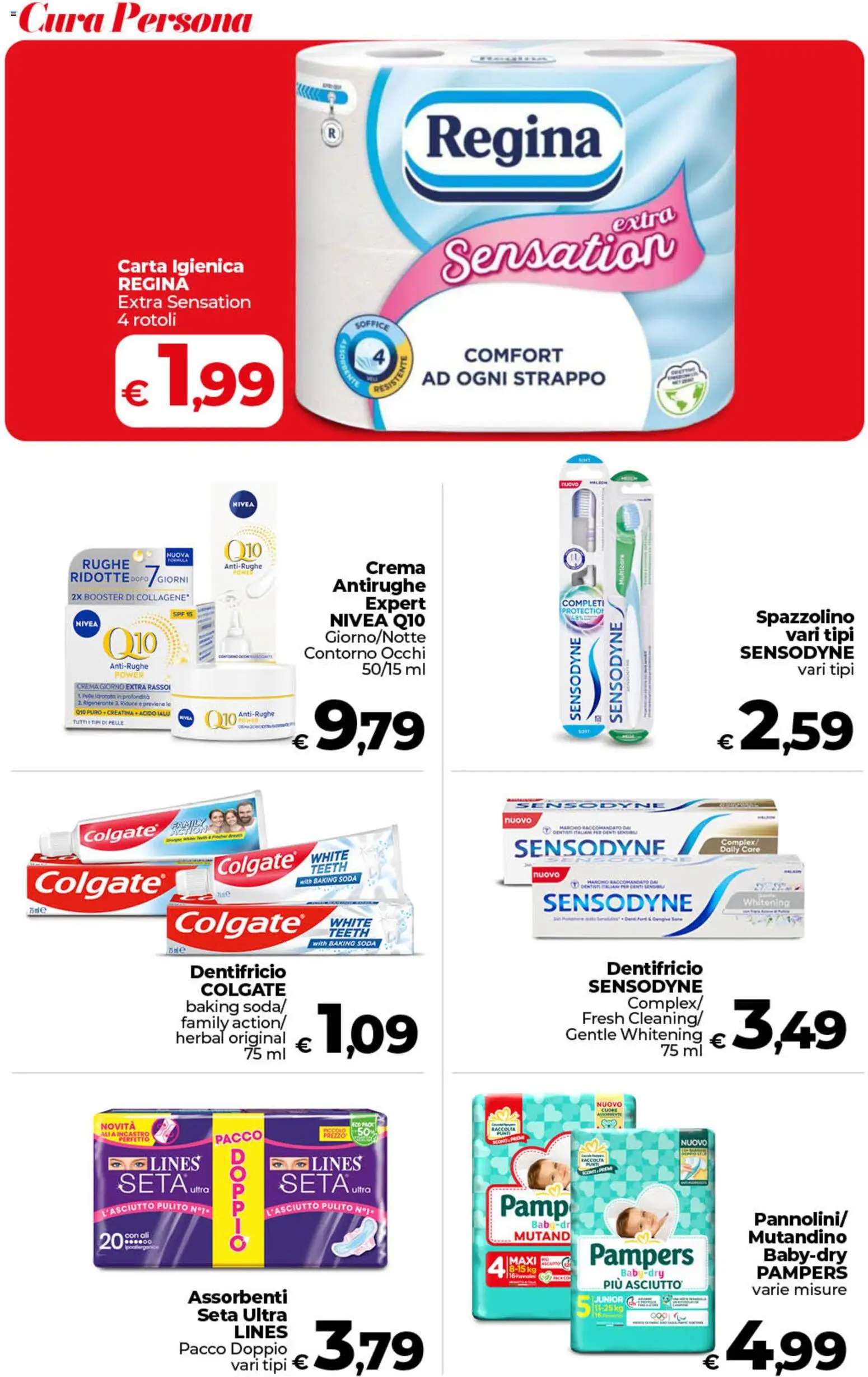 Volantino COOP del 07.04.2026 | Pagina: 43 | Prodotti: Crema, Uova, Dentifricio, Spazzolino