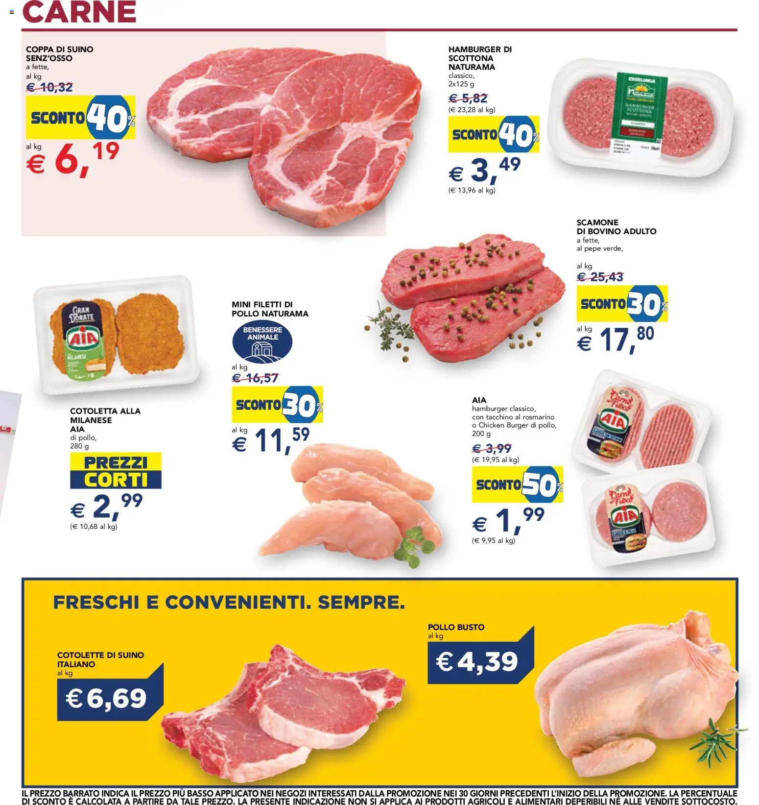 Volantino Esselunga S del 24/06/2026 | Pagina: 5 | Prodotti: Bovino, Suino, Tacchino, Pepe