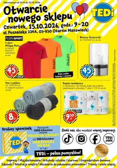 Pogląd oferty "TEDi gazetka - Ożarów Mazowiecki" - ważna od 15.10.2026