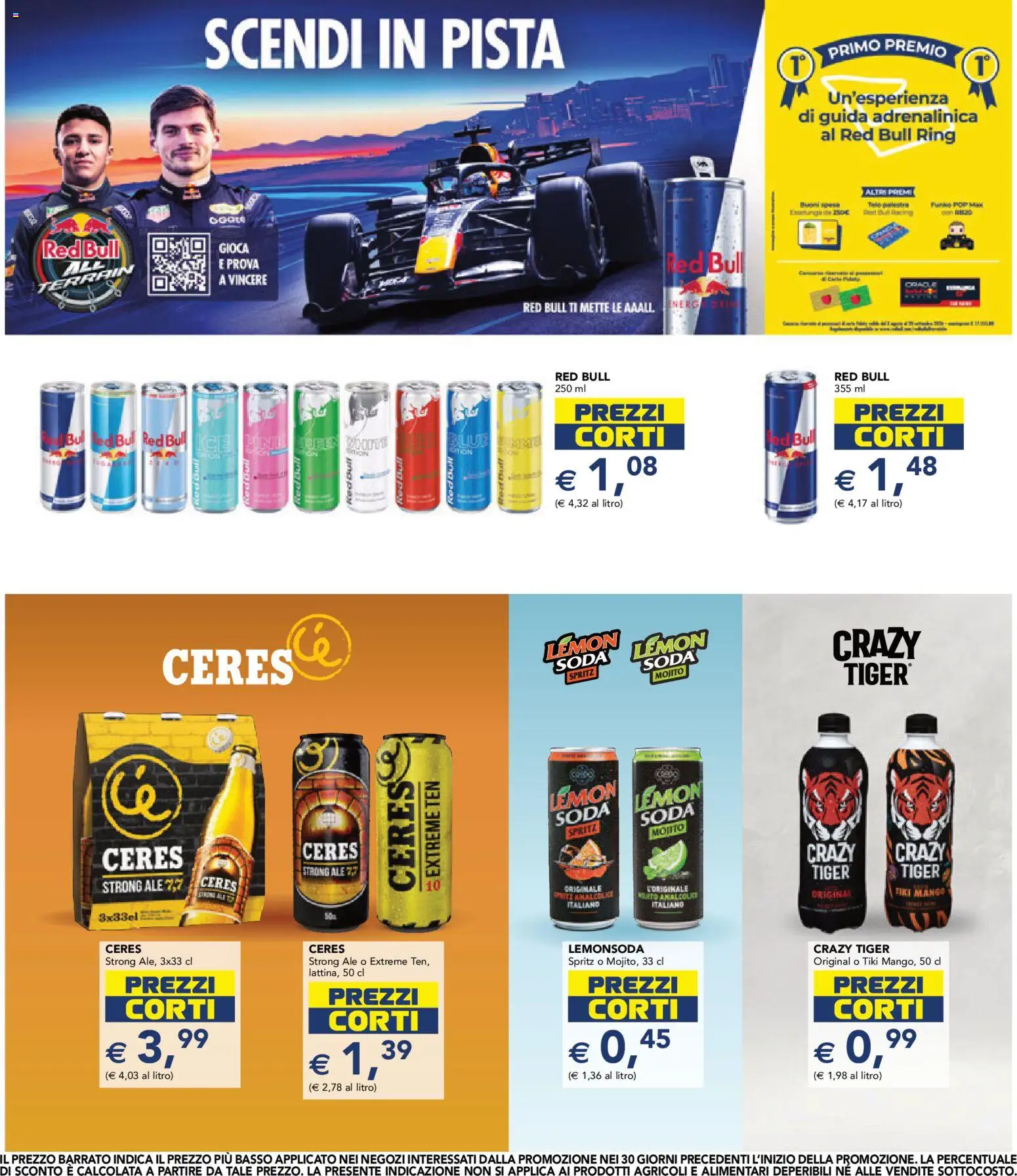 Volantino Esselunga S del 13/08/2026 | Pagina: 24 | Prodotti: Mango, Ceres, Red Bull