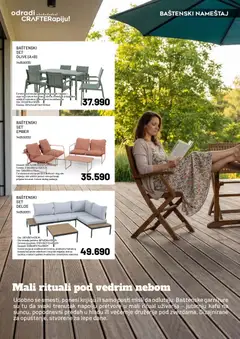 Crafter katalog Uživanje u bašti - pregled Crafter kataloga - važi od 20.04.2026 | Strana: 4