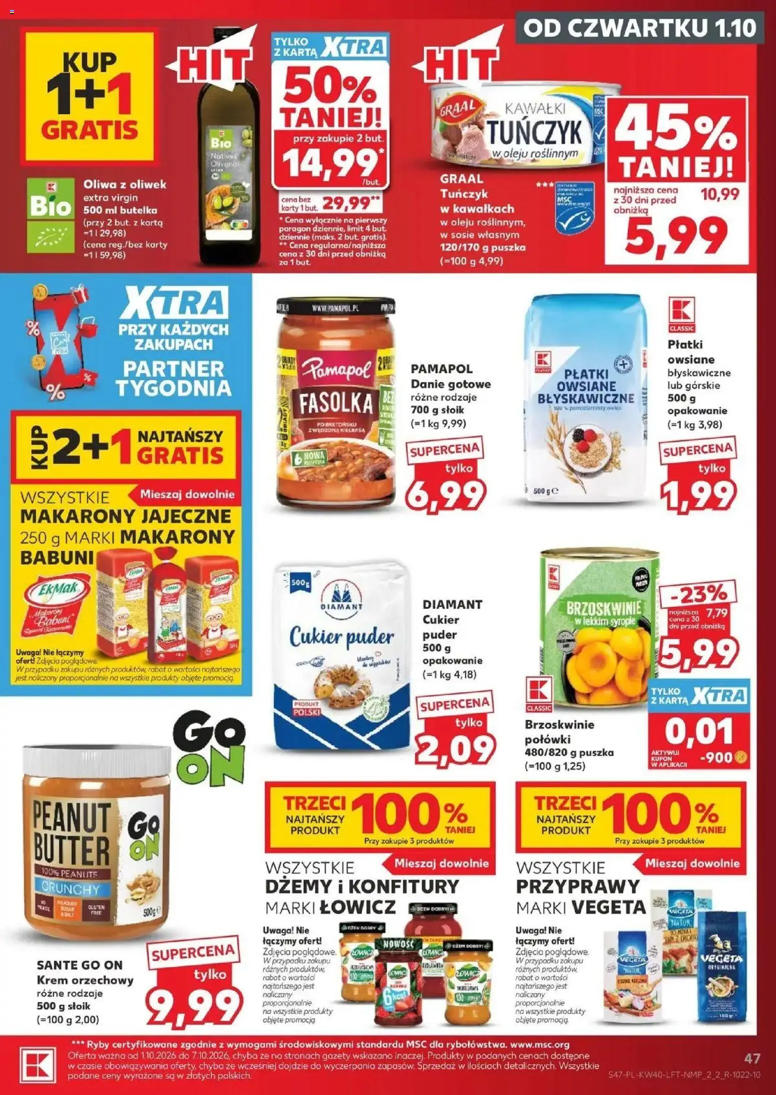 Kaufland gazetka od 01.10.2026 - od jutra PDF | Strona: 47