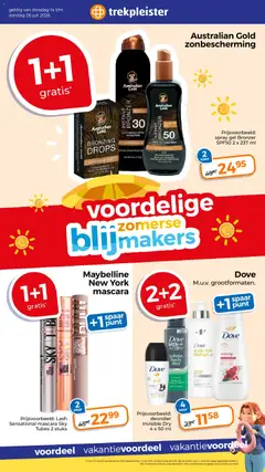 Trekpleister folder - Voorbeeld van een folder van Trekpleister, geldig van 14-07-2026