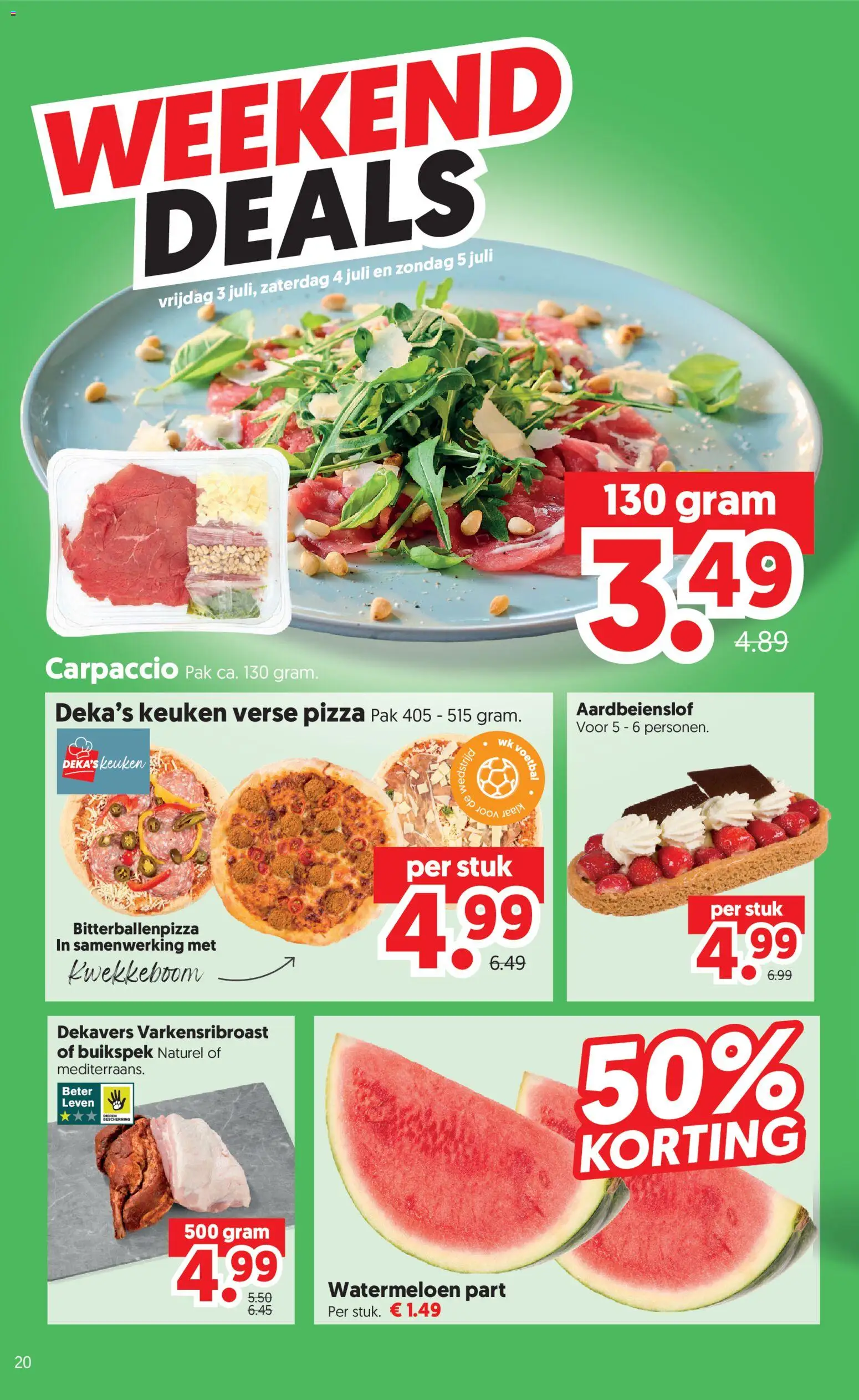 {H1} | Pagina: 20 | Producten: Pizza, Calvados, Watermeloen