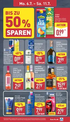 Krombacher Pils oder 0,0%, Pils oder 0,0%; z. T. alkoholfrei; zzgl. Pfand = 0.25; 0,5-L-Dose ab 06.07.2026 gültig | Seite: 9