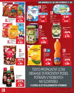 Kaufland leták platný od 01.10.2026 | Strana: 73