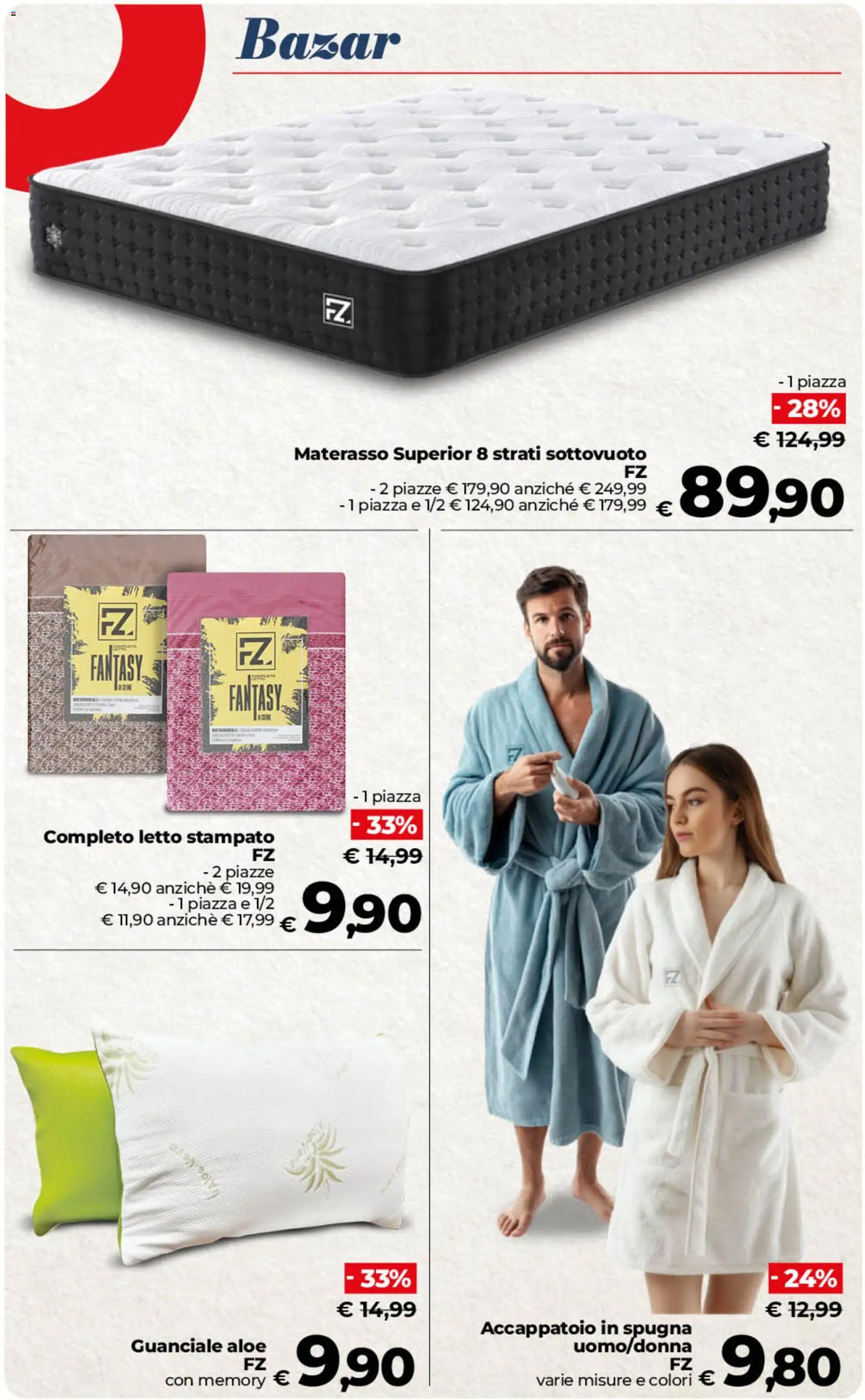 Volantino COOP del 02/10/2026 | Pagina: 41 | Prodotti: Spugna, Letto, Materasso, Guanciale