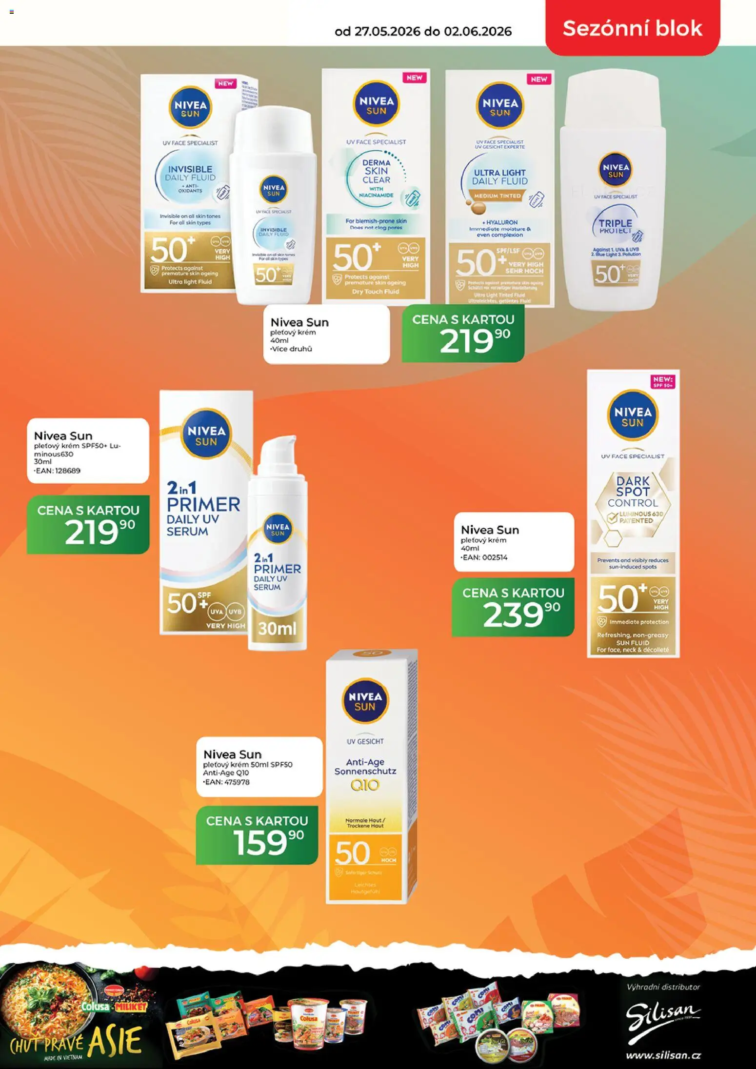 Tamda Foods leták od 27.05.2026 | Strana: 11 | Produkty: Nivea, Sérum, Krém, Blok