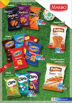 Trnava Promet katalog - pregled Trnava Promet kataloga - važi od 09.07.2026 | Strana: 13 | Proizvode: Popcorn, Doritos