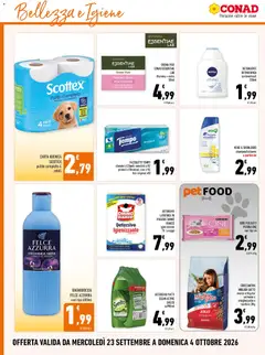 Anteprima del volantino FAZZOLETTI TEMPO classici x12/pelli sensibili x10/ protect x10/compl. care x10/ box original x80, Fazzoletti Tempo classici x12/pelli sensibili x10/ protect x10/compl. care x10/ box original x80 valido a partire dal 23/09/2026 | Pagina: 14 | Prodotti: Crema, Piatti, Lavatrice, Orchidea