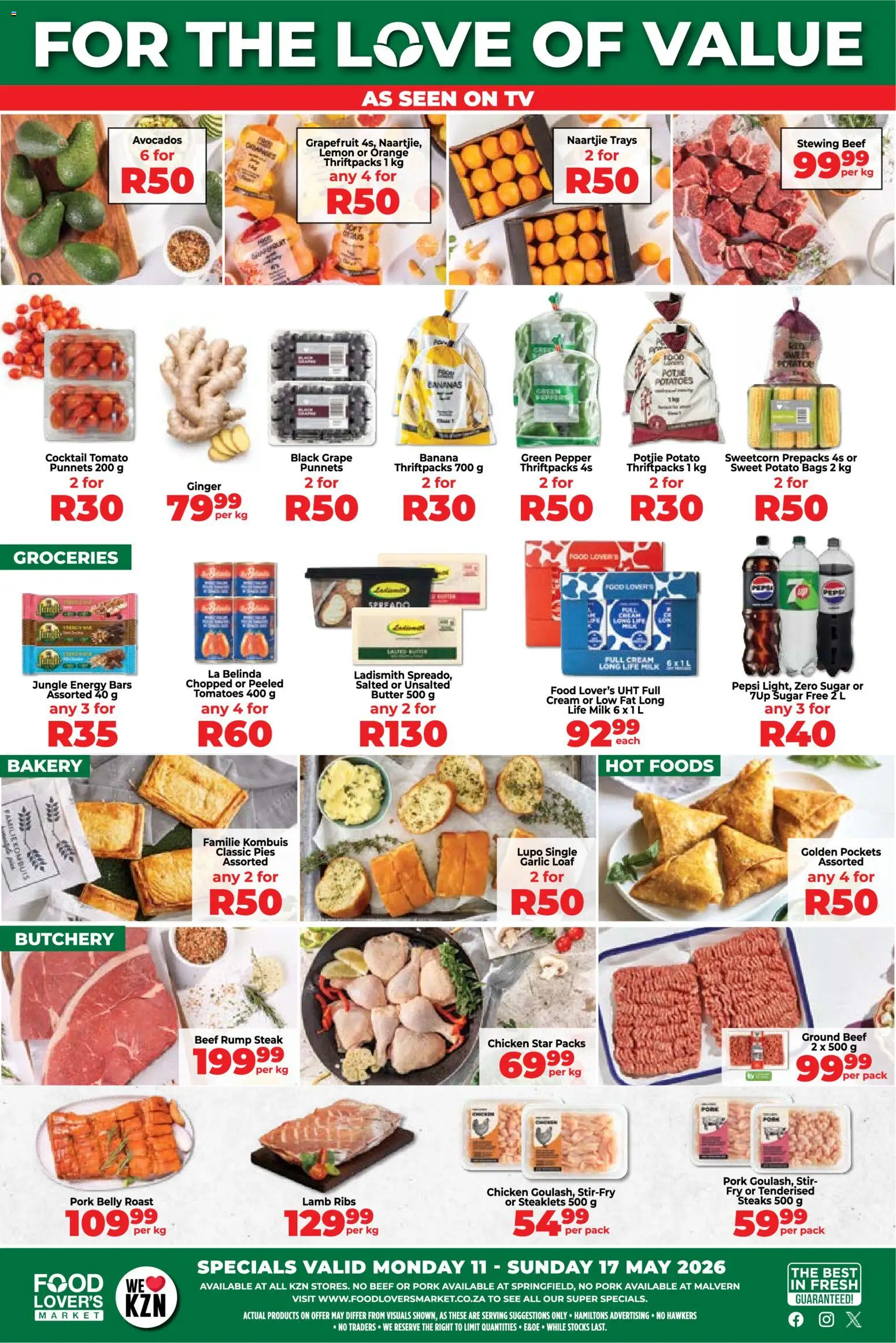New Food Lover's Market catalogue – valid from 11.05.2026 | Page: 1
