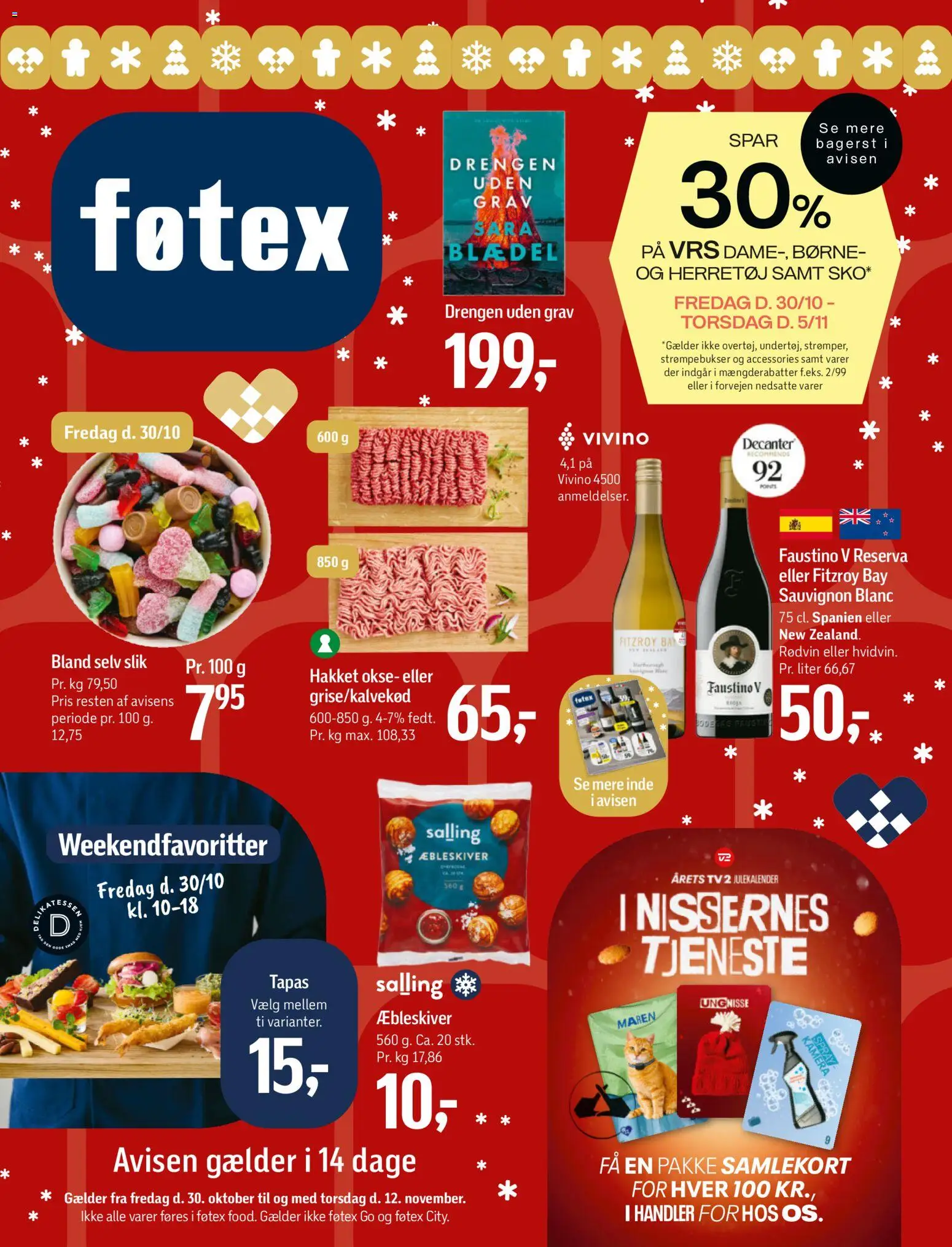 Føtex tilbudsavis – gyldig fra 30/10/2026 | Side: 1