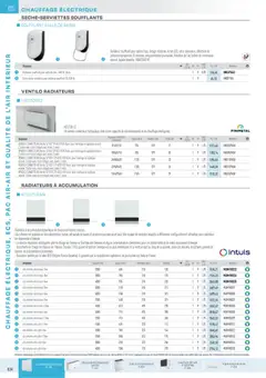 Rexel - Prévisualisation de Rexel - Brochure Chauffage Électrique, ECS, PAC AIR-AIR Et Qualite De L´Air Interieur valide à partir de 18/11/2025 | Page: 46