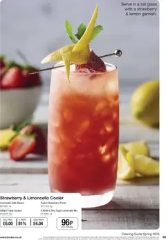 Preview of Booker Wholesale - spring catering news 2026 valid from 22.05.2026 | Page: 63 | Products: Papier carton, Strawberry, Lemon