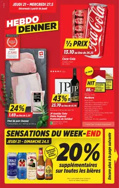 Denner aktionen FR ab 21.05.2026 gültig