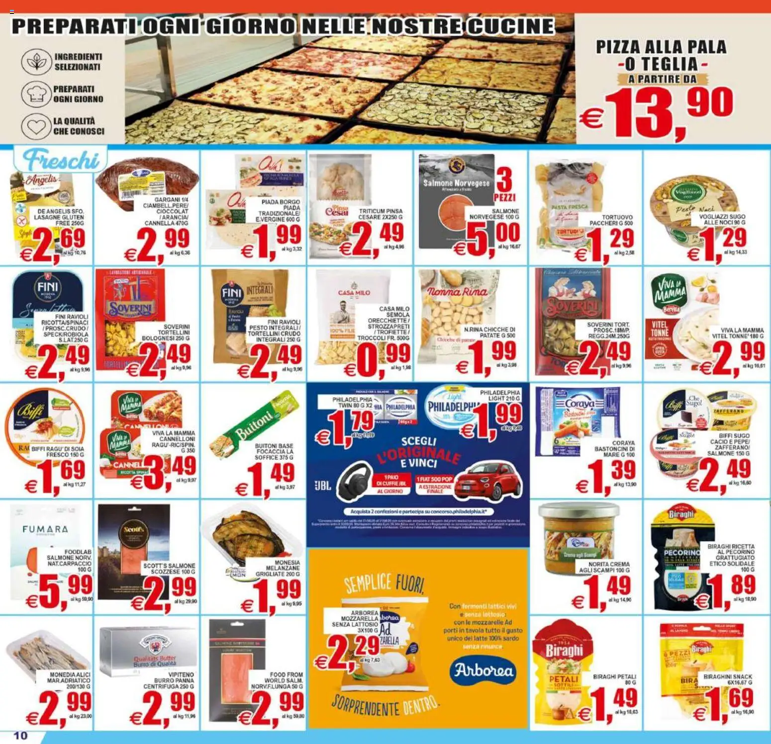 Volantino Pewex del 01/07/2026 | Pagina: 10 | Prodotti: Crema, Pepe, Cuffie, Sugo