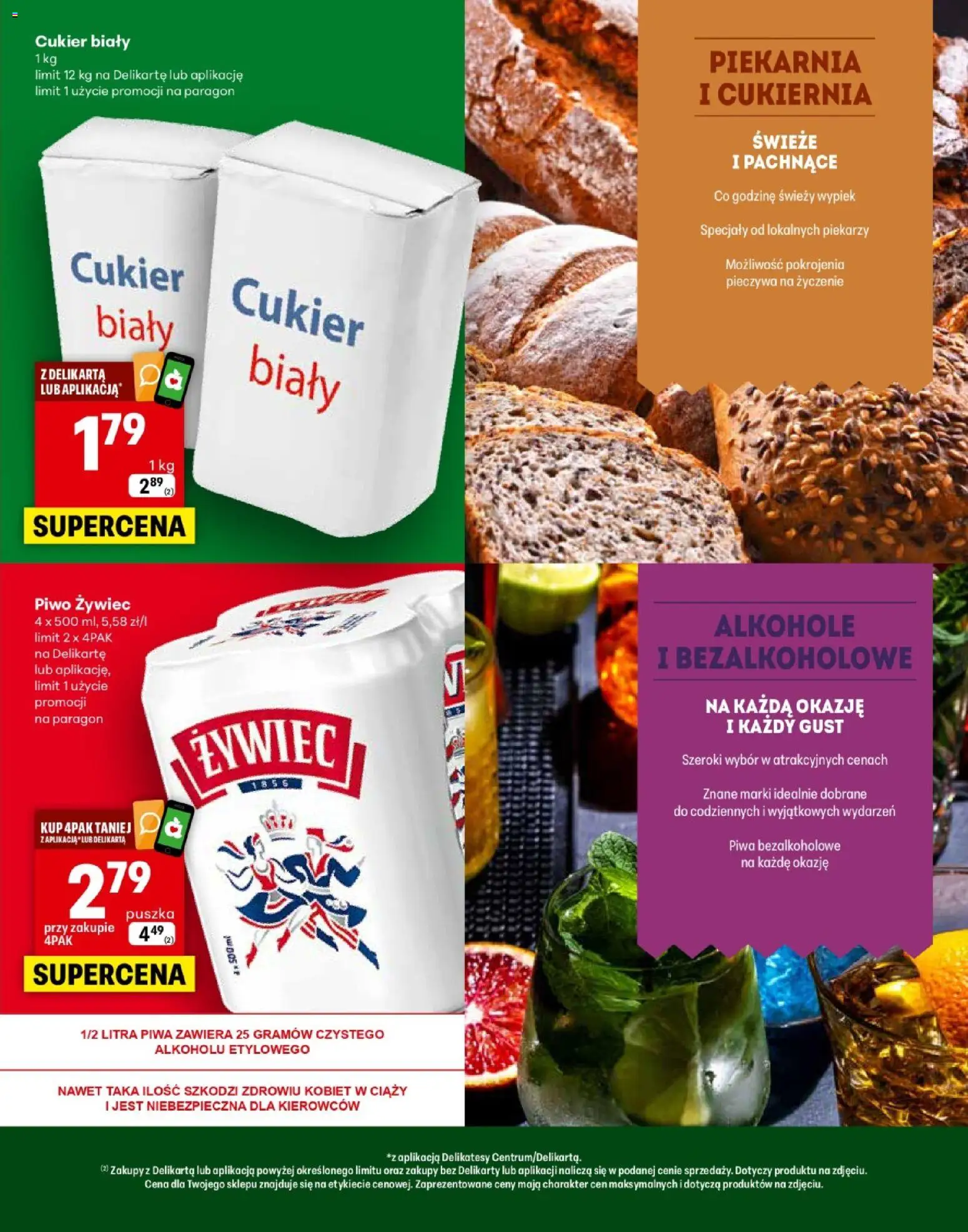 Delikatesy Centrum gazetka - Długopole Otwarcie od 16.07.2026 | Strona: 3 | Produkty: Delikatesy, Cukier biały, Piwo, Cukier