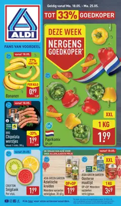Aldi folder week 21 - Voorbeeld van een folder van Aldi, geldig van 18.05.2026