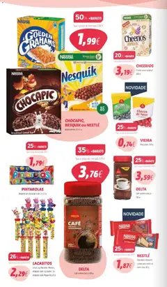 Pré-visualização Coviran folheto válido de 20/10/2026 | Página: 12 | Produtos: Café solúvel, Rebuçados, Chocolate, Cereais