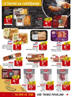 Konzum Katalog - Pregled kataloga iz trgovine Konzum, vrijedi od 01.07.2026 | Stranica: 6 | Proizvodi: Puretina, Kobasica, Hamburger, Ćevapčići