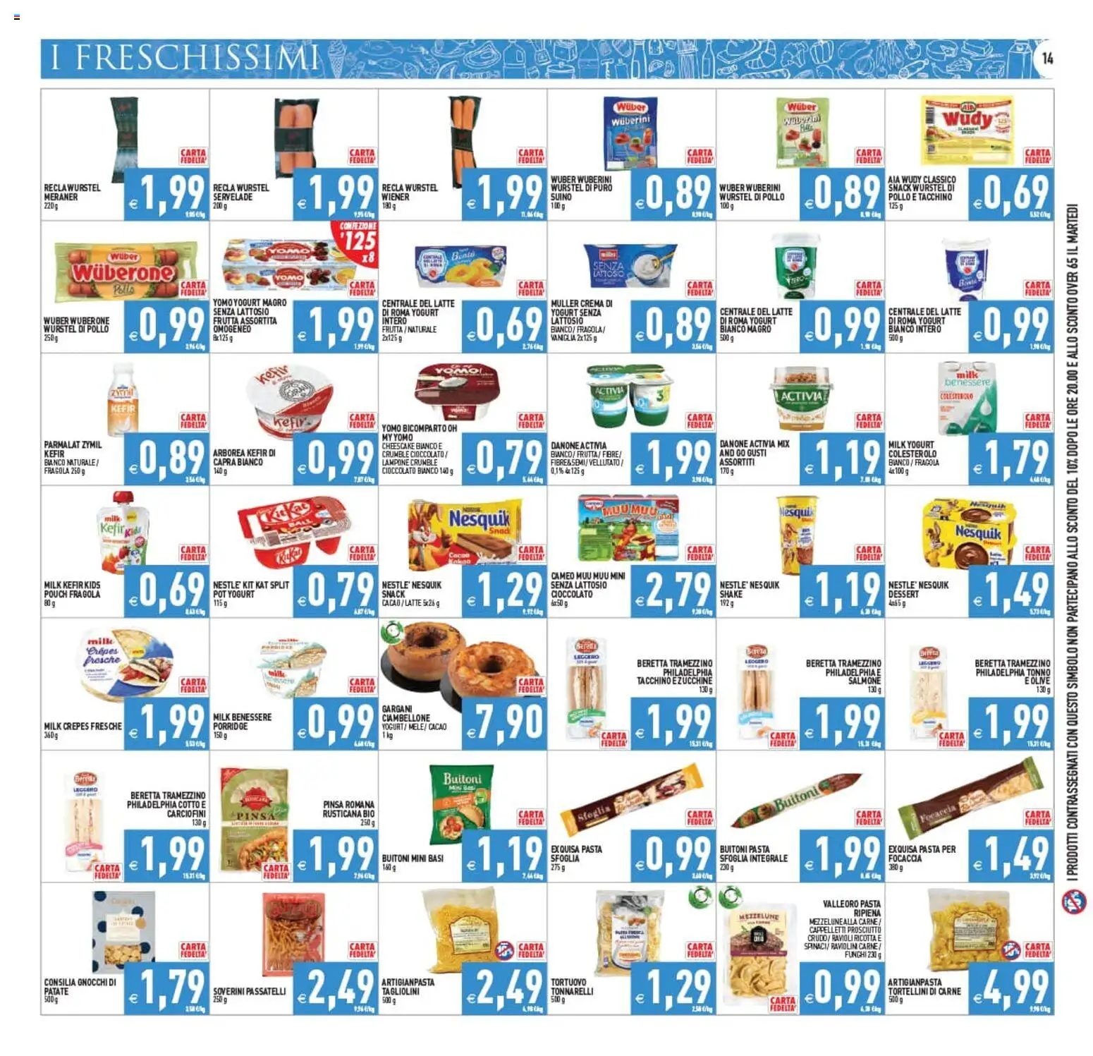Volantino PIM Supermercati del 19.06.2026 | Pagina: 14